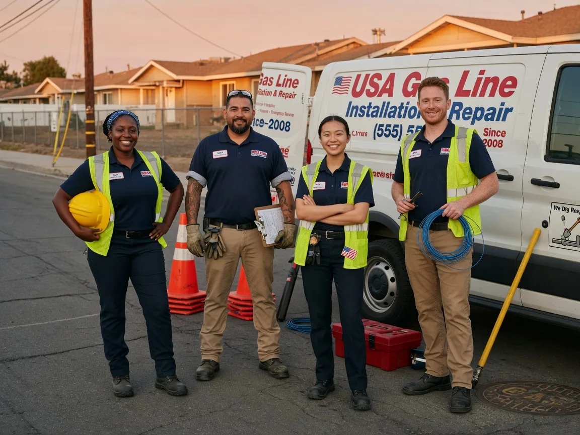 Gas Line Installation company in Friedens, PA